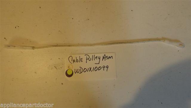 GE Dishwasher WD01X10099 Cable Pulley used part GE Dishwasher WD01X10099 Cable Pulley used part